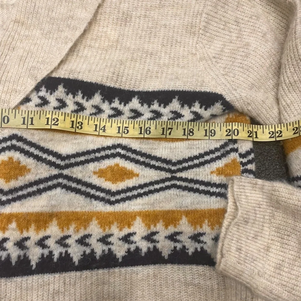 $119 Lucky Brand Wool Shawl Collar Open Front Cardigan Women’ Size M - Picture 9 of 16